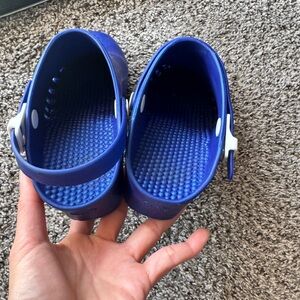 Calzuro Classic Without Holes Metallic Blue 36/37 7.0-8.0 women